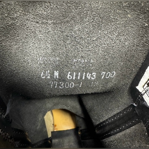 Frye Black Leather Harness 12R Square Toe Biker Boots - Picture 10 of 10